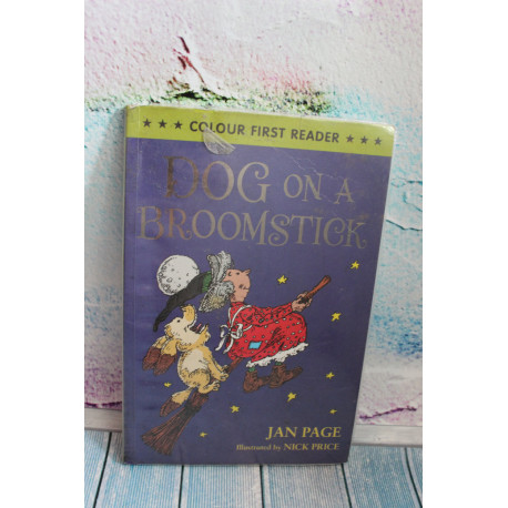 Dog on a Broomstick
